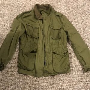 Olive military jacket